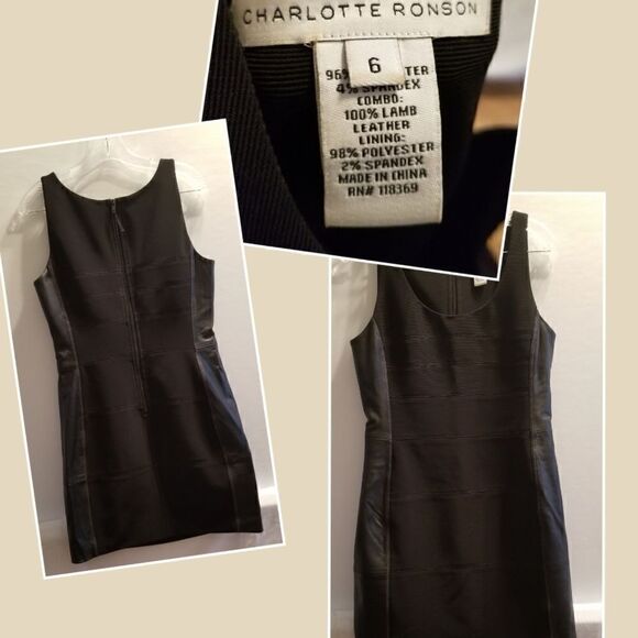 NWOT Charlotte Ronson mini dress size 6 - Picture 1 of 1